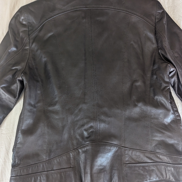 Vintage Cole Haan Lambskin Leather Jacket - Picture 4 of 4